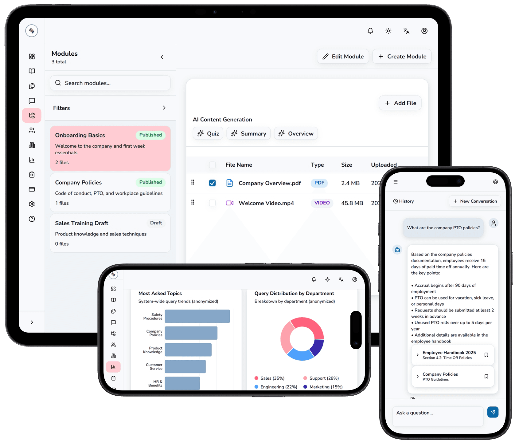 Step Stones product interface mockup